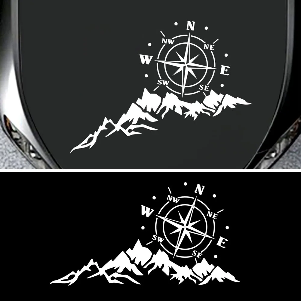 

For Car Hood Side Door Mountain Truck Vinyl 65cm X 35cm Accessories Decal