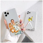 Чехол для Xiaomi Redmi Mi Note 7, 6, 5, 8, 8T, 9, 9S, 9T, 10, 10T Pro Max, 11 Lite, Poco M3, X3, F3, CC9E, 9C NFC, с Фредди Меркури, Queen