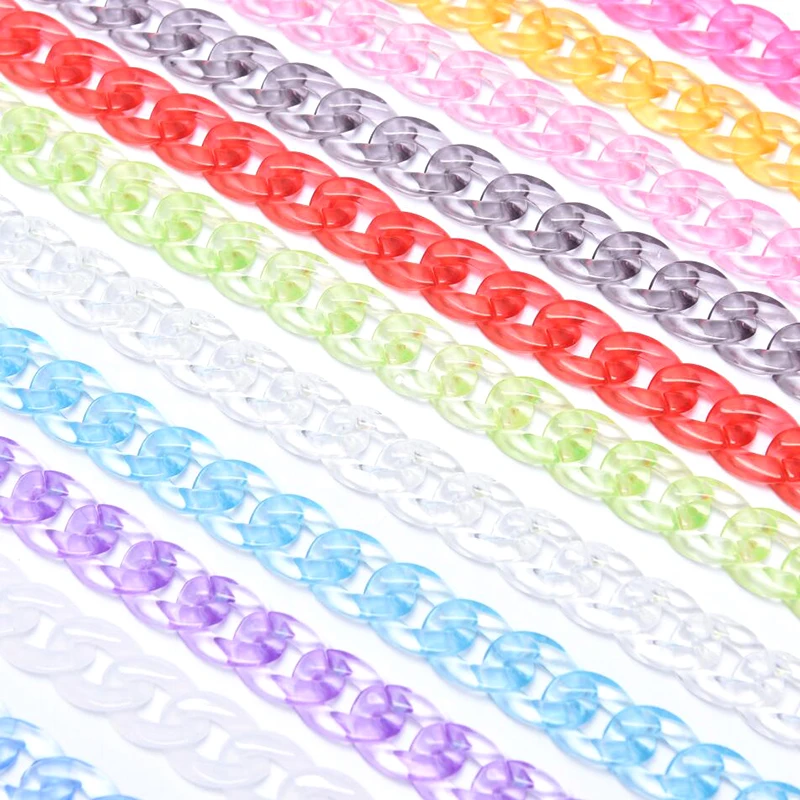 

Acrylic Sunglasses Chain Eyeglasses Strap Women Reading Glasses Hanging Neck Chain Glasses Chain