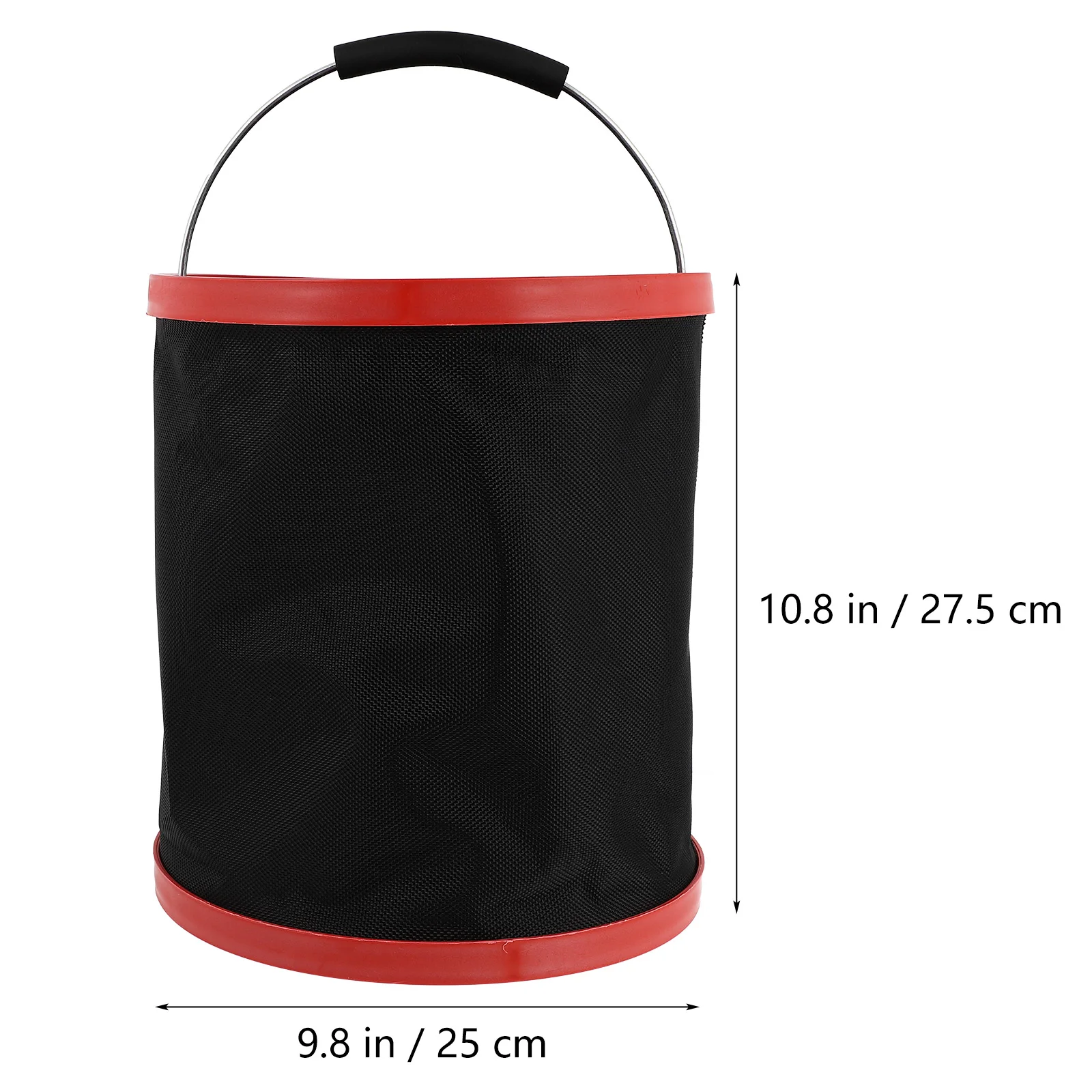 

12L Waterproof Folding Bucket Collapsible Hydration Packs Water Bucket Bags Container Canvas Bucket Outdoor Barrel Car Storage