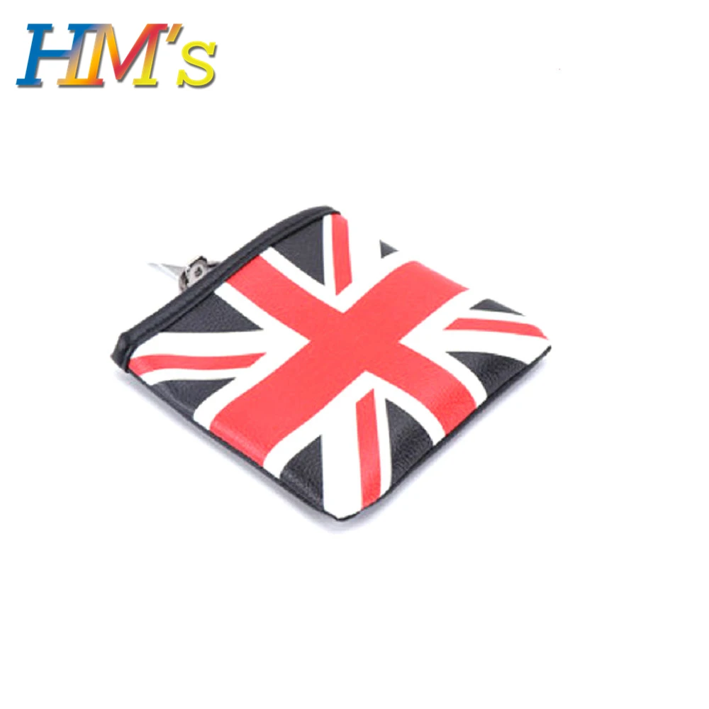 Black Union Jack Для Mini Cooper R56 F56 F55 автомобильная сумка для хранения воздуха на выходе для Mini Clubman F54, сумка-перчатка для сотового телефона, подвесная сумка для земляка R60 F60 - Название цвета: Black Union Jack
