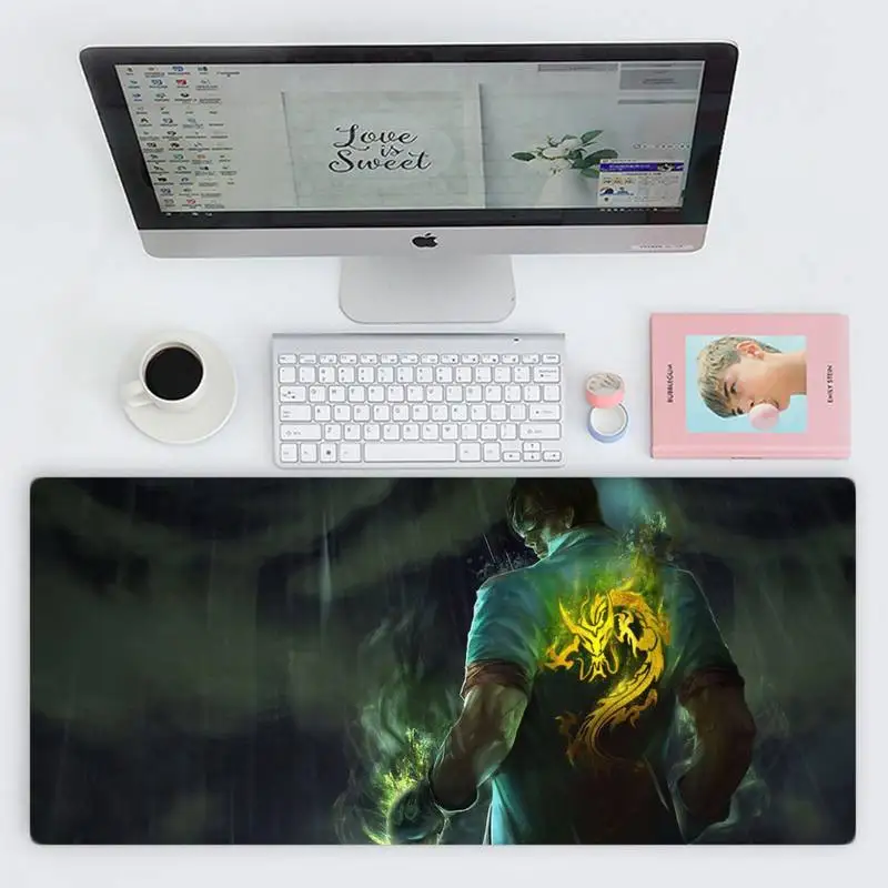 

League of Legends Keyboards Mat Rubber Gaming mousepad Desk Mat Desk Table Protect Game Office Work X XL Non-slip Laptop Cushion