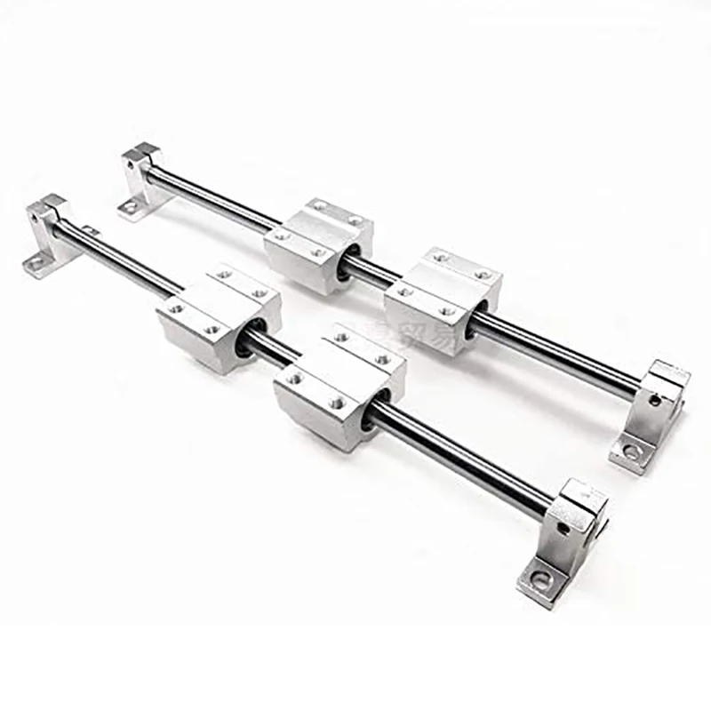 10 Pieces / Set of Optical Axis Linear OD12mm 400mm + SCS12UU Bearing Seat SK12 Support 12mm | Обустройство дома