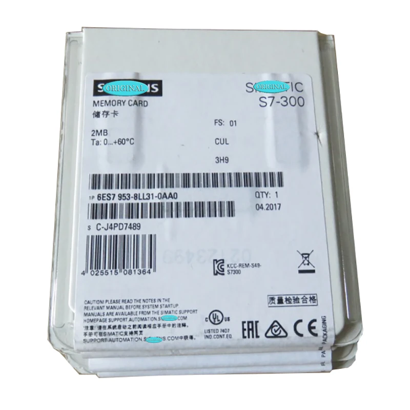 

New Original In BOX 6ES7 953-8LL31-0AA0 6ES7 953 8LL31 0AA0 {Warehouse stock} 1 Year Warranty Shipment within 24 hours
