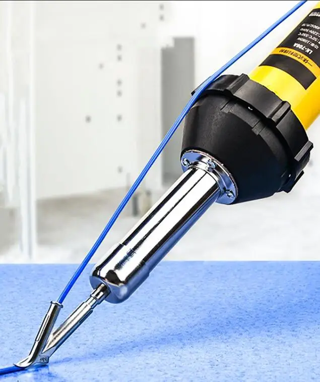 

PVC plastic floor leather welding tool plastic welding gun PPR high power hot air gun PP plate hot melt PE welding machine