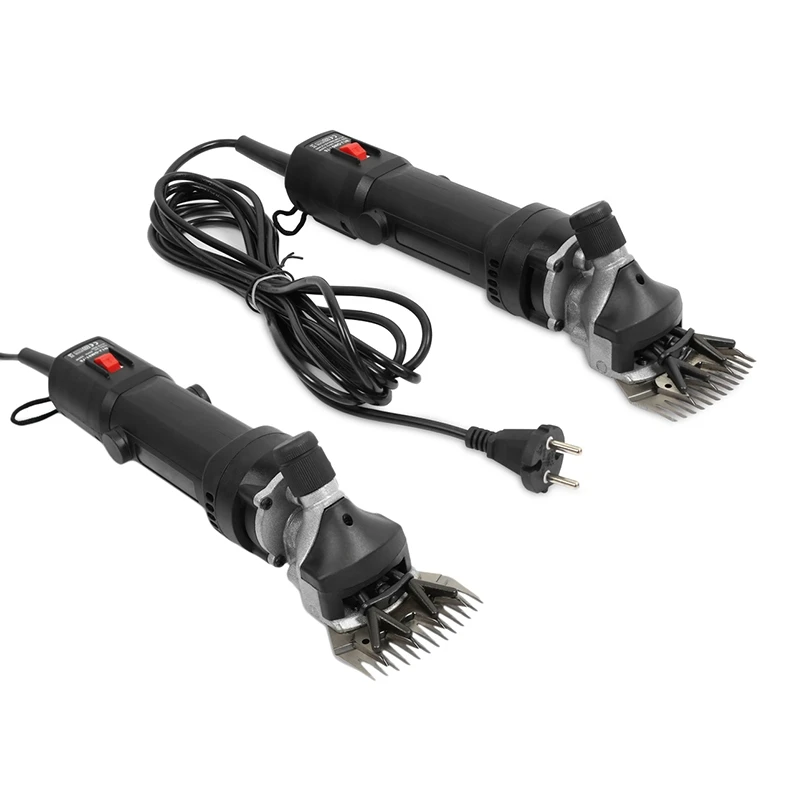 350 Вт электрическая для стрижки овец машинка волос Ножницы Резак Коза Clipper машины