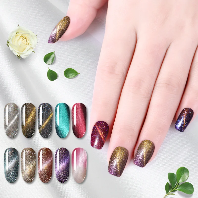 PICT YOU 5 мл мигание кошачий глаз Гель-лак для ногтей отмачиваемый нейл-арта УФ Led