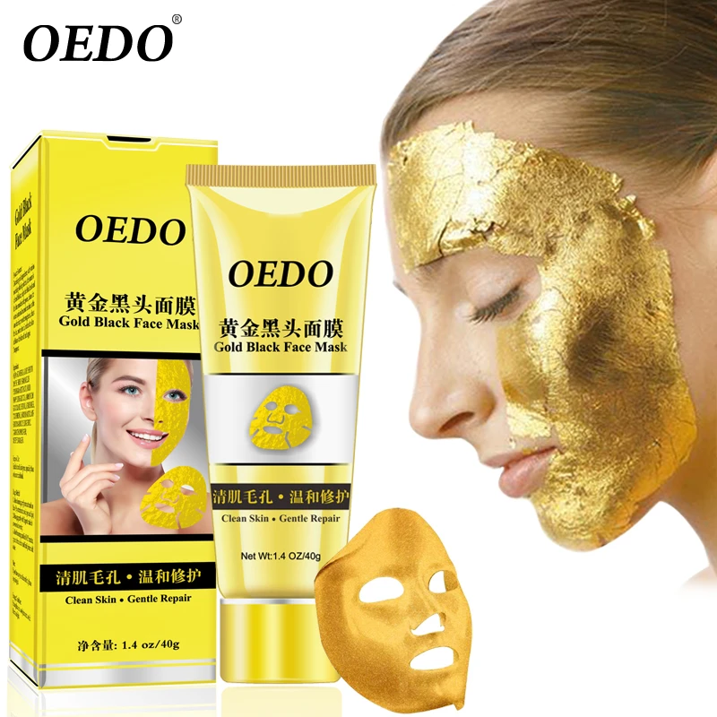 Маска для лица OEDO для удаления черных точек, уход за кожей, контроль жирности, удаление черных точек, отшелушивающая омертвевшая кожа, очищающая поры, сужающаяся черная маска 40 г