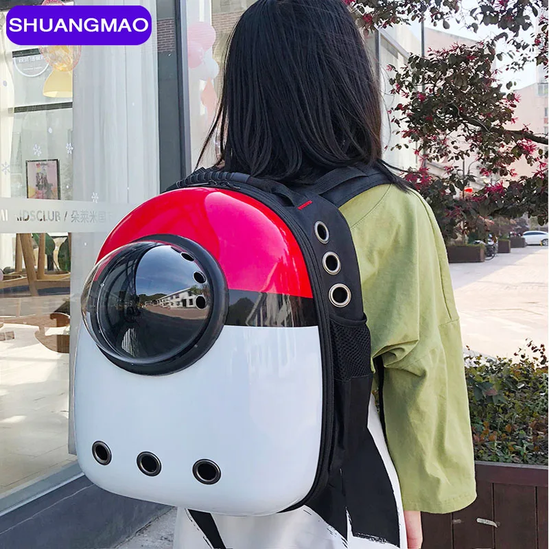 Рюкзак для домашних собак и котов переноска путешествий с котенком двойная сумка