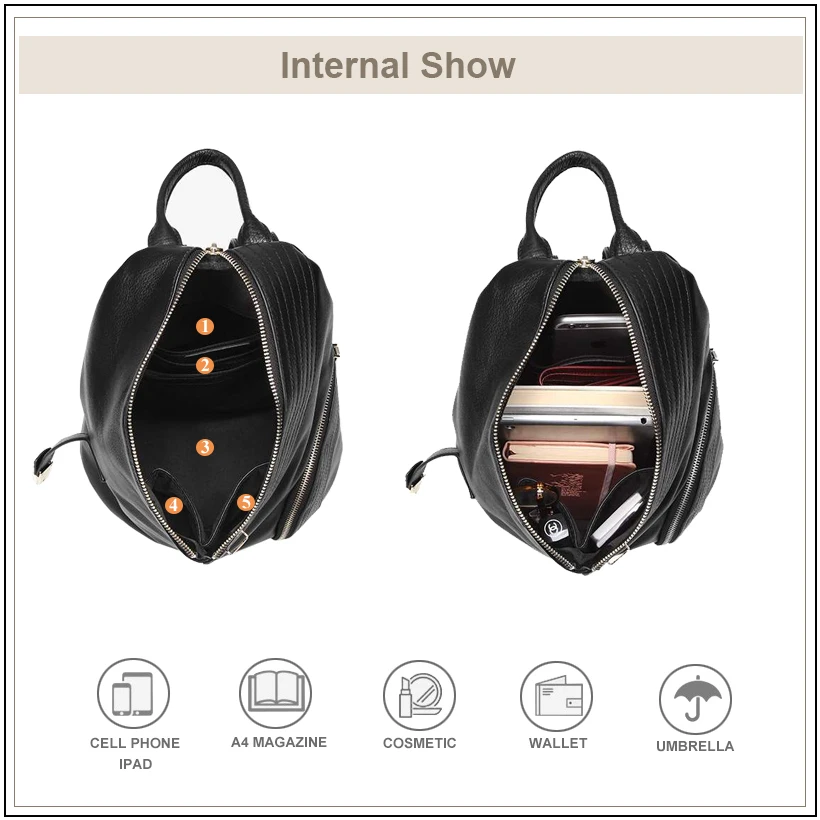 AVRO's MODA Модный женский рюкзак сумки для женщин 2020 Дамский Большой Вместительный