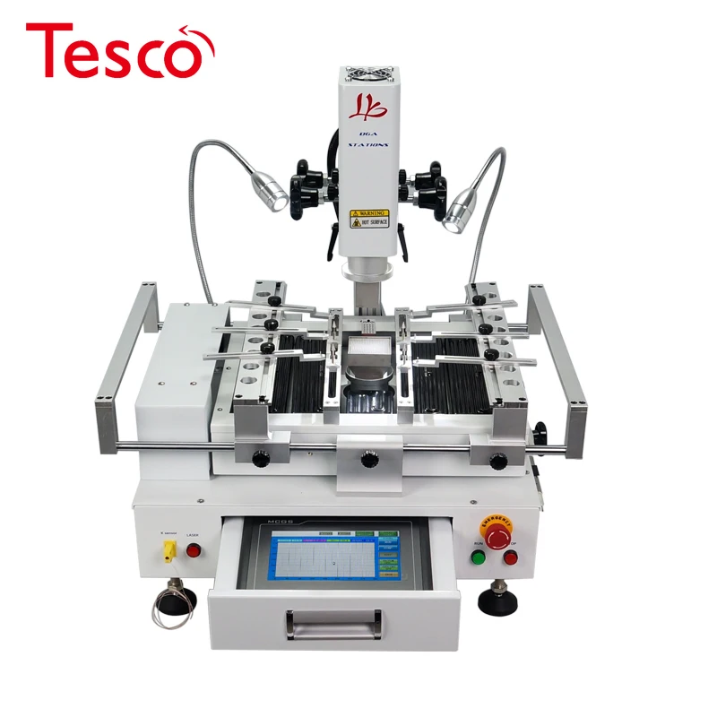 

BGA Rework Station LY R690 V.3 Hot Air Touch Screen Solder Stations 3 Zones With Laser Point 4300W