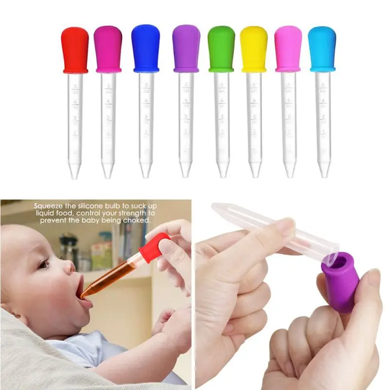 

10 Pcs Pipettes Liquid Droppers for Candy Sweet Kids Kitchen Gummy Mold Crafts