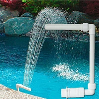 outdoor plastic pool fountain adjustable durable swimming sprinklers pond pool waterfall fountain water pools decoration tool