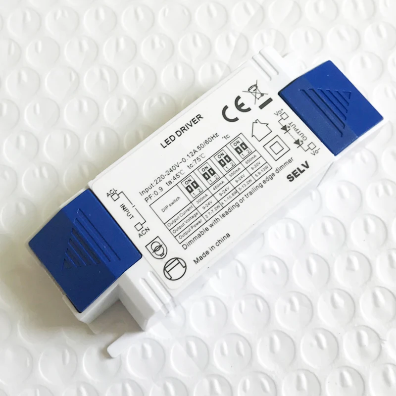 220 В постоянного тока Bluetooth DALI 0 10 в PWM Triac Диммируемый источник питания