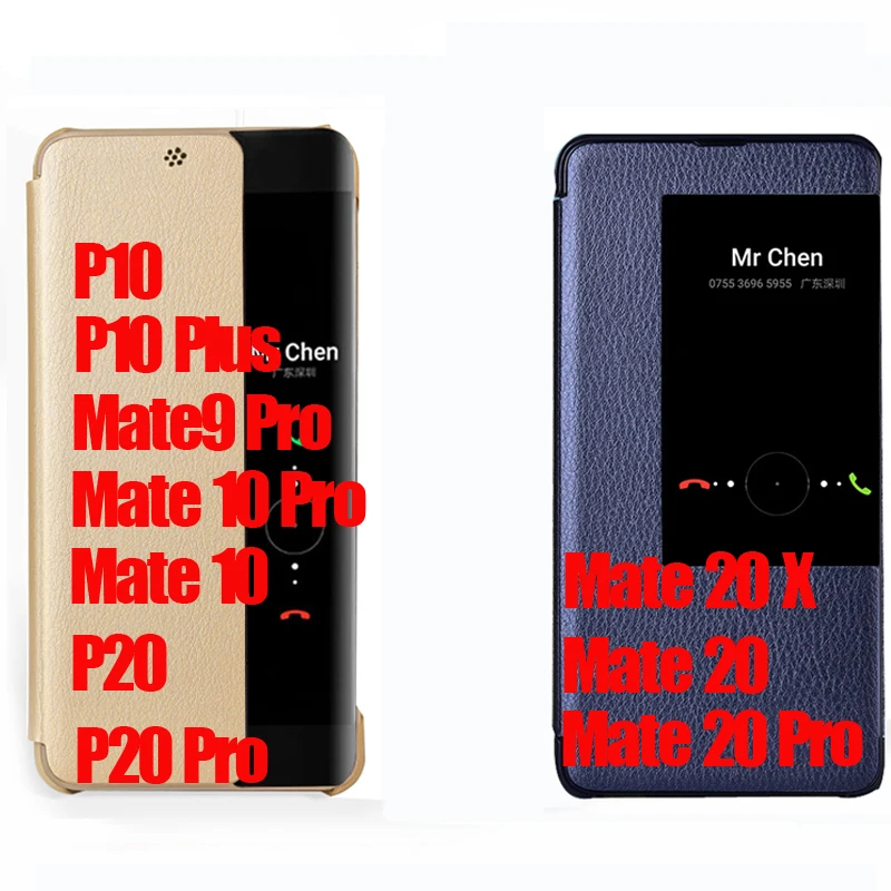 Роскошный Ультратонкий смарт-Флип PU чехол защитный чехол s для huawei P10 5,1 P10 Plus 5,5 дюймов mate 20 30X9 10 P30 P20 Pro