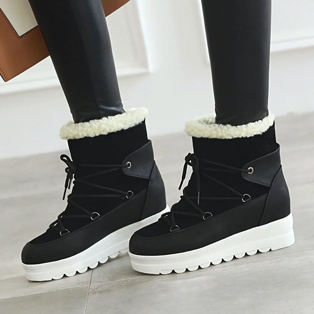 Женские зимние ботинки новые женские на снежную погоду Новинка зимы Для женщин