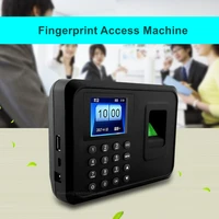 biometric fingerprint attendance machine lcd display usb biometric dc 5v1a time clock recorder employee checking in reader