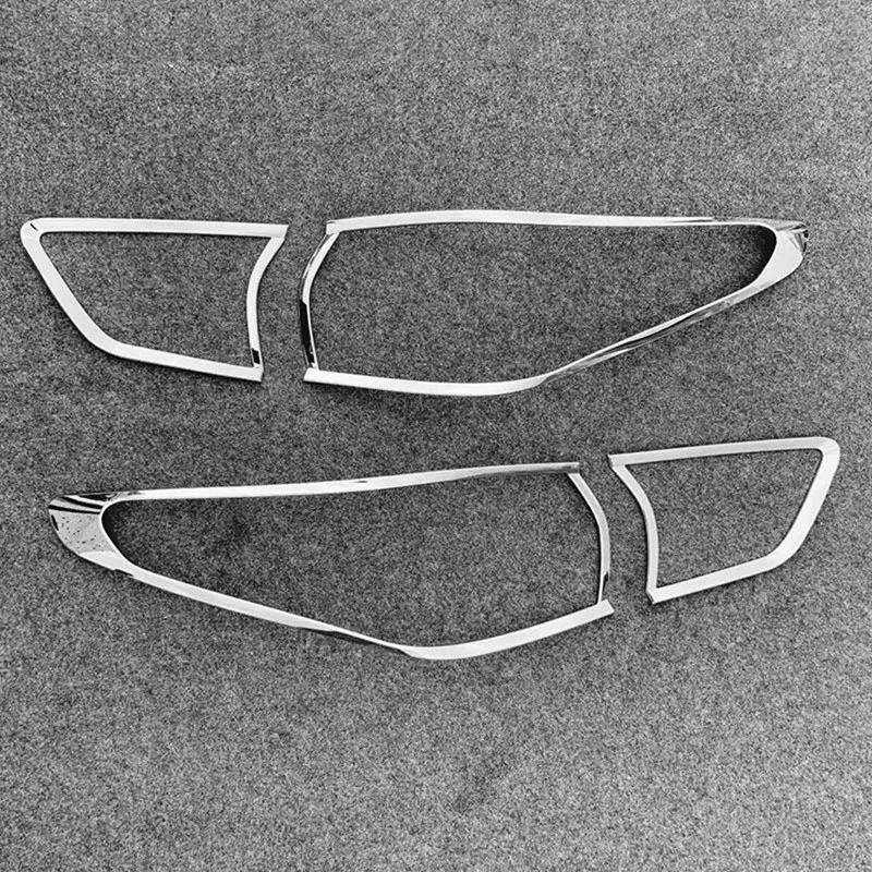 

Car ABS Chrome Tail Light Rear Lamp Cover Trim Protective for Chevrolet Blazer 2019-2020