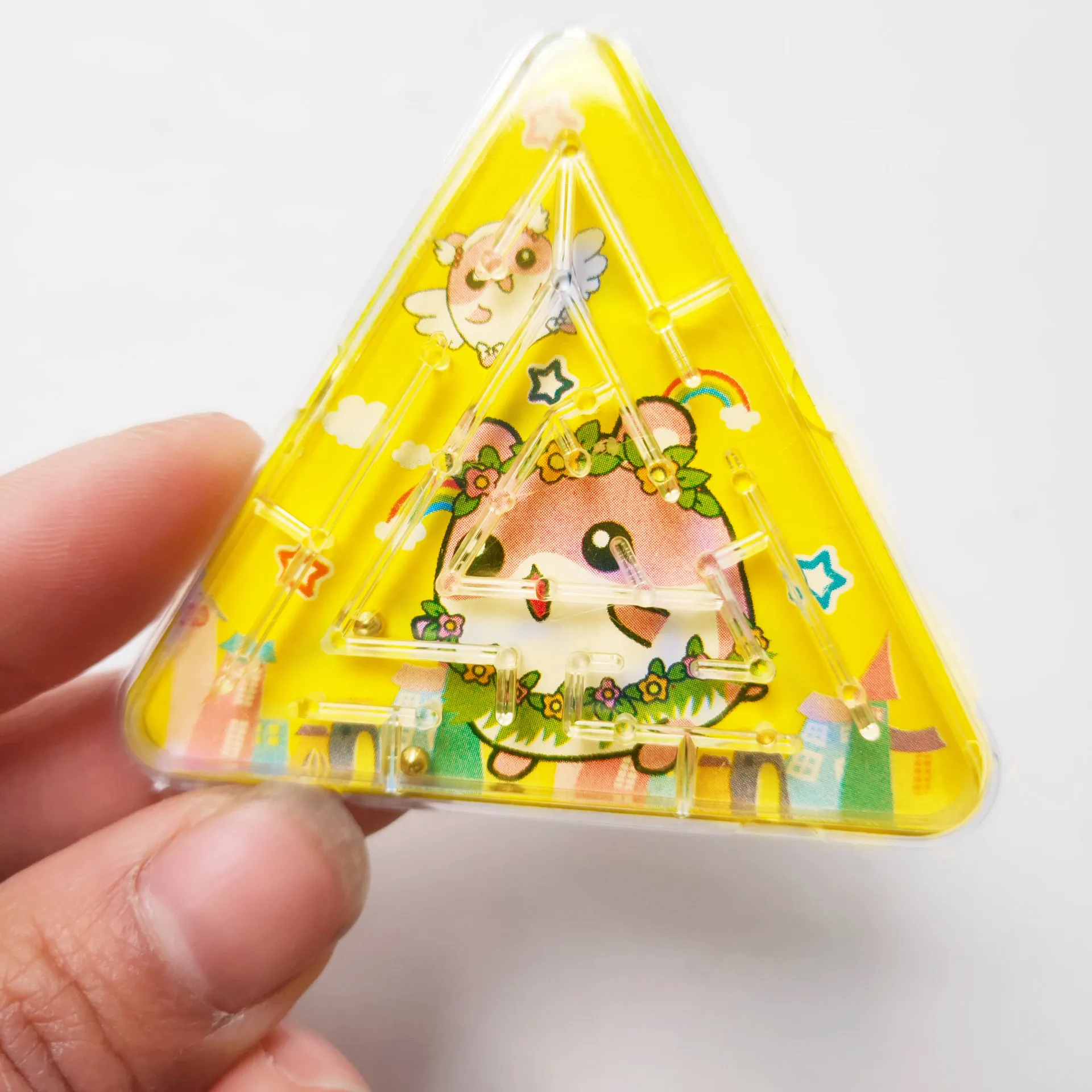 Тренировочный лабиринт с четырьмя мячиками игрушки-лабиринт развивающие