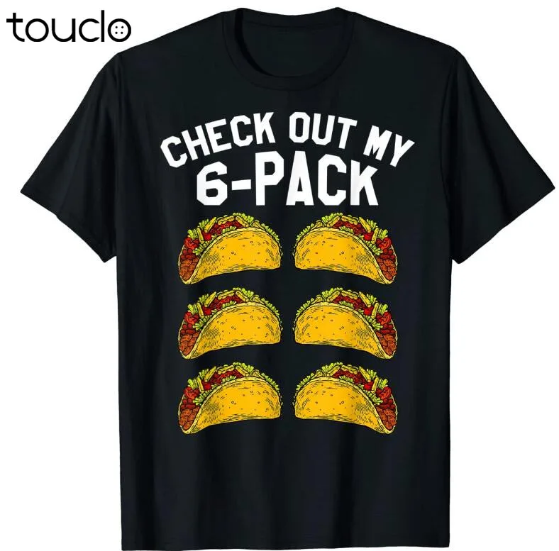 

New Mens Fitness Taco Funny Mexican Gym T-Shirt For Taco Lovers T-Shirt Unisex S-5Xl