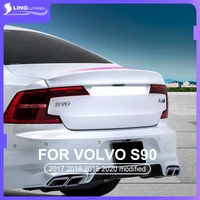 for volvo s90 modified rear wing special spoiler 2017 2018 2019 2020 s90 accessories decoration car accessories sticker