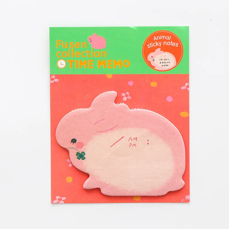 

Creative Stationery Cute Cartoon Animal Park Tear Off Note Pads N Times Memo Pads