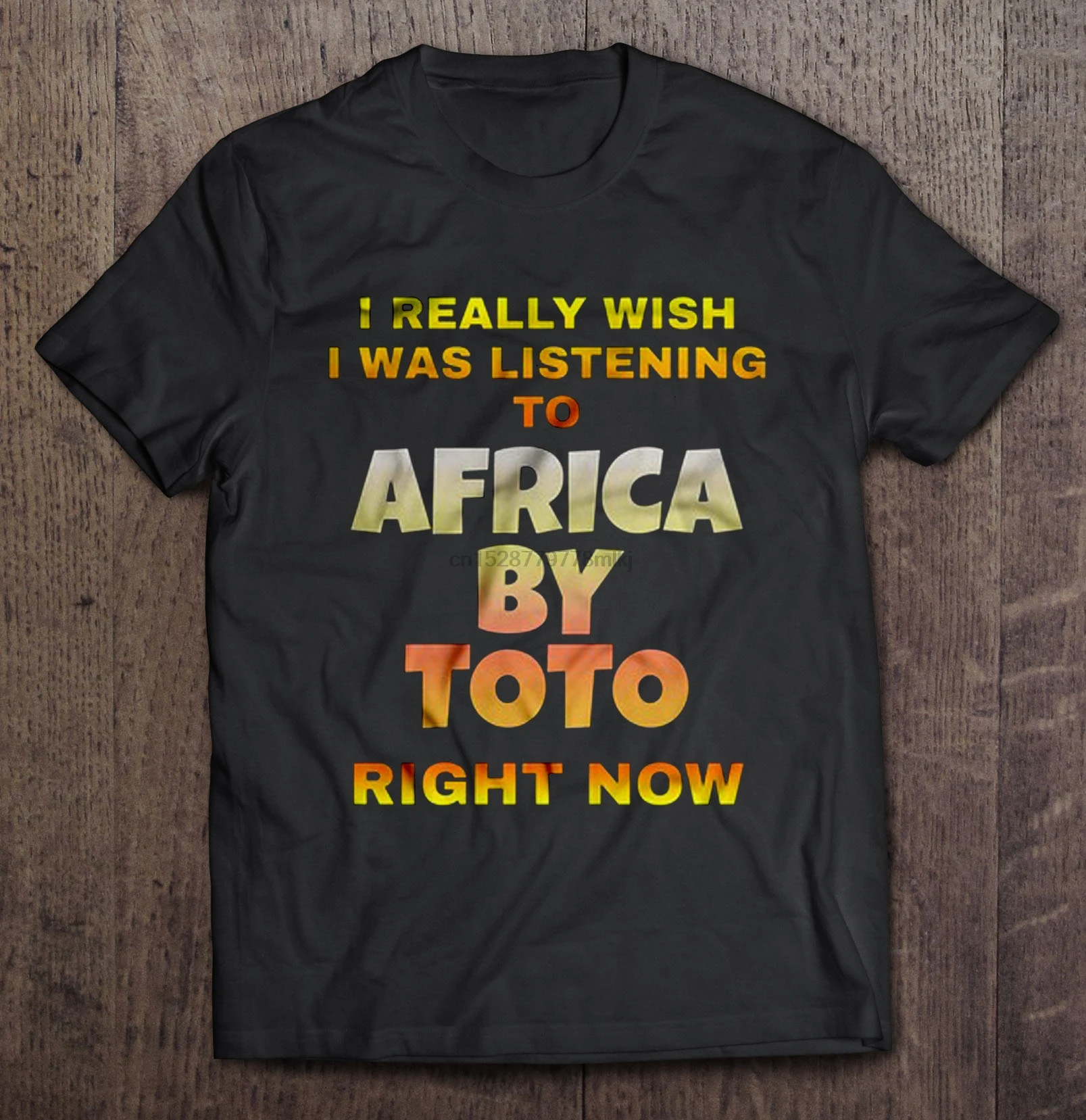 Я действительно хотел бы слушать Африку Тото прямо сейчас футболки |