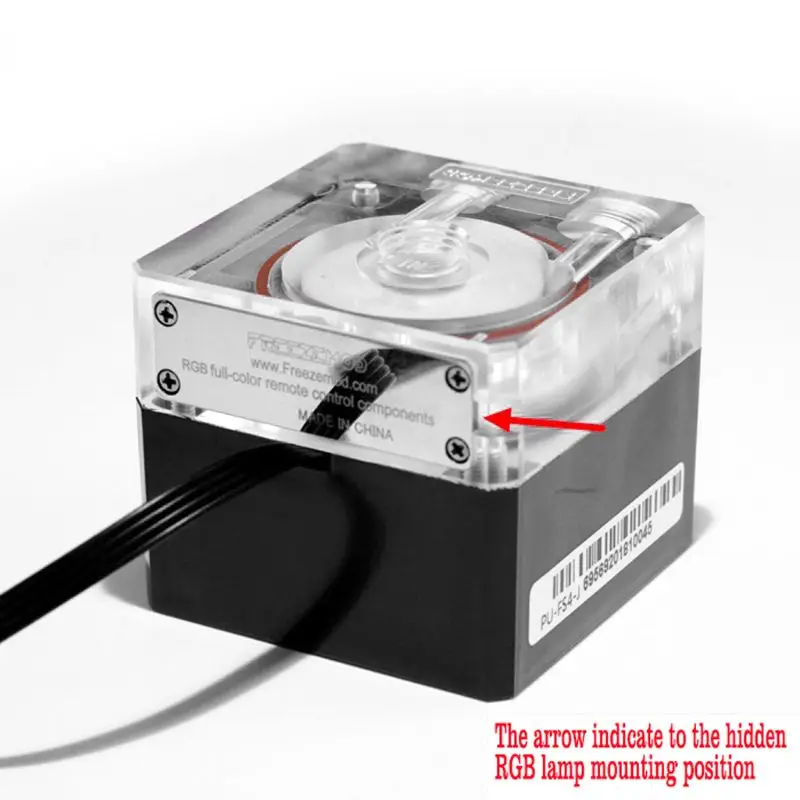 

C5AB Compute Cooling PC Water Cooler Mute Pump Flow 800L/H Temperature Control