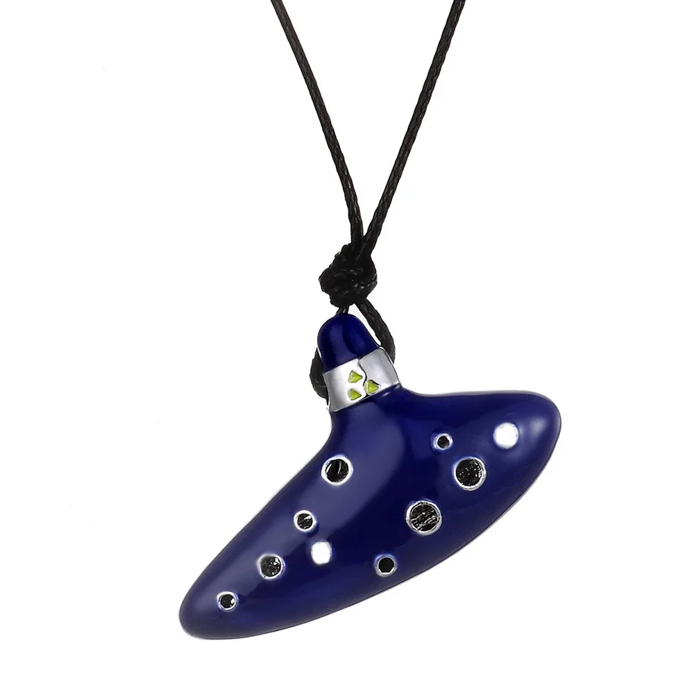 Классический мини музыкальный инструмент The Legend of Zelda для косплея Ocarina яркая