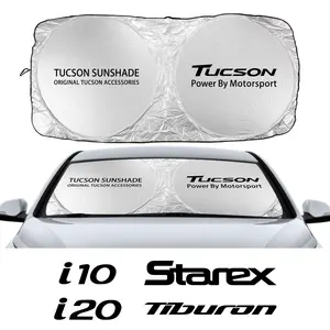 Солнцезащитный козырек на лобовое стекло автомобиля для Hyundai Getz greatnexo PALISADE STAREX TIBURON Tucson VENUE автомобильные аксессуары - изображение