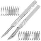 Стальные лезвия нож для скальпеля #11 #23, нескользящий резак, лезвия гравировальные ремесленные ножи для Мобильный телефон ноутбуков, ручной инструмент для ремонта печатных плат