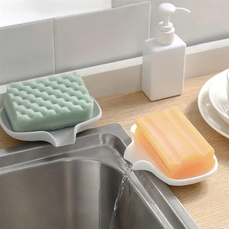 Силиконовый держатель для мыла и посуды полка душевой дома ванной кухни