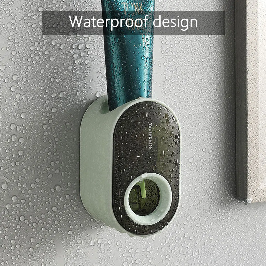 

Wall Mount Automatic Toothpaste Dispenser Bathroom Accessories Toothpaste Squeezer Dispenser Bathroom Toothbrush Holder Tool