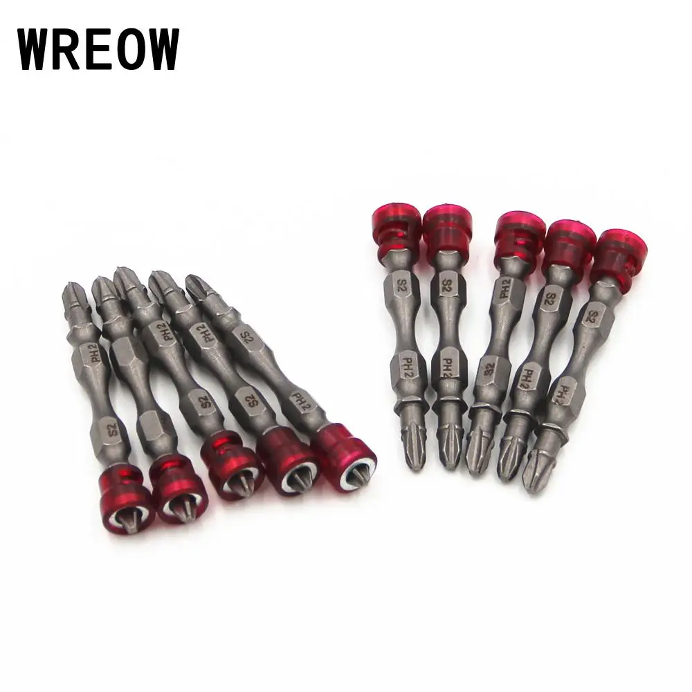 Магнитный шуруповерт с двойной головкой 65 мм PH2/S2 перекрещивающийся винт