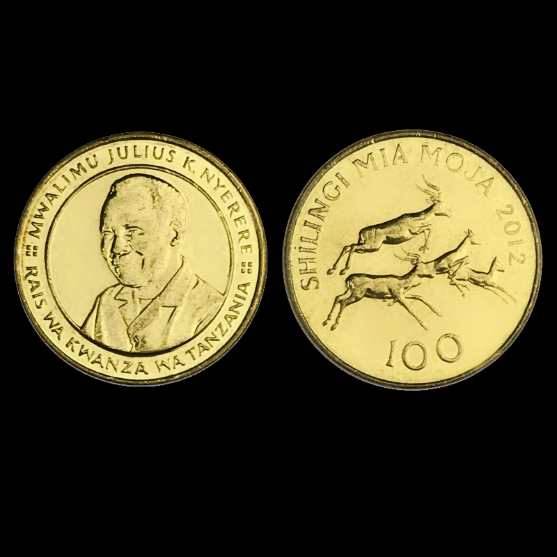 

Tanzanian 100 Shilling 2012 Genuine Original Coins 100% Real Issuing Collection Coins Unc Africa