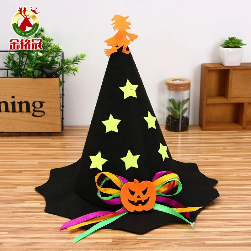 

Halloween Pumpkin Sorceress Hat Witch Hat Fancy Dress Party Costume Cap Party Decor for Kids Caps Adults Kids Cosplay