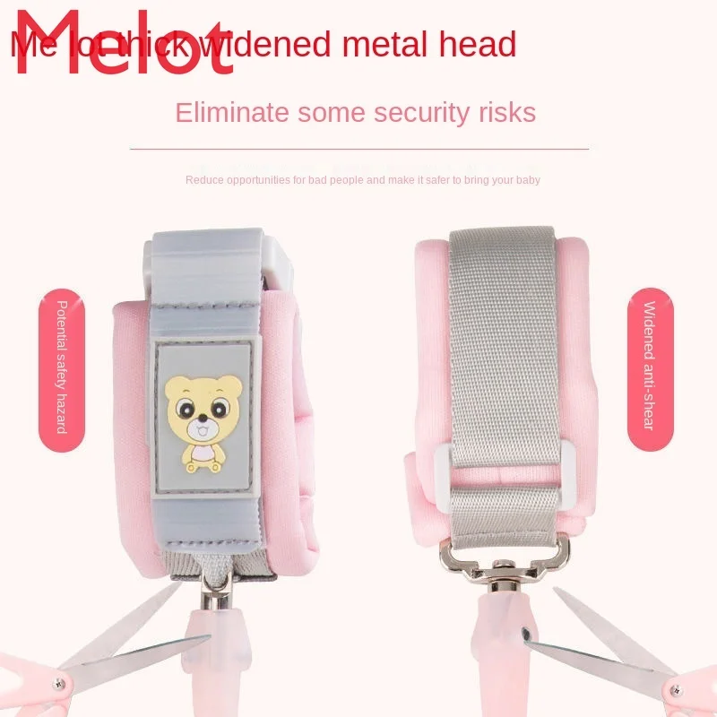 

Anti-Lost Belt Hand Holding Rope Anti-Lost Children's Safety Rope Induction Bracelet Baby Walking Artifact