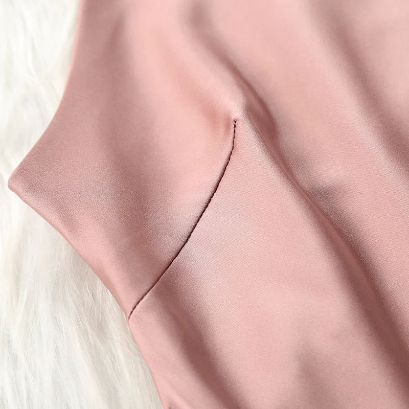 Пижама LILYMODA женская шелковая пижама для сна|Ночные сорочки и пижамы| |