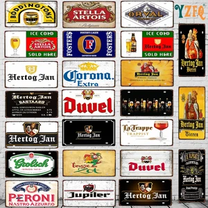 Yzfq 30x15 см, металлический знак для украшения стен, дома, ресторана