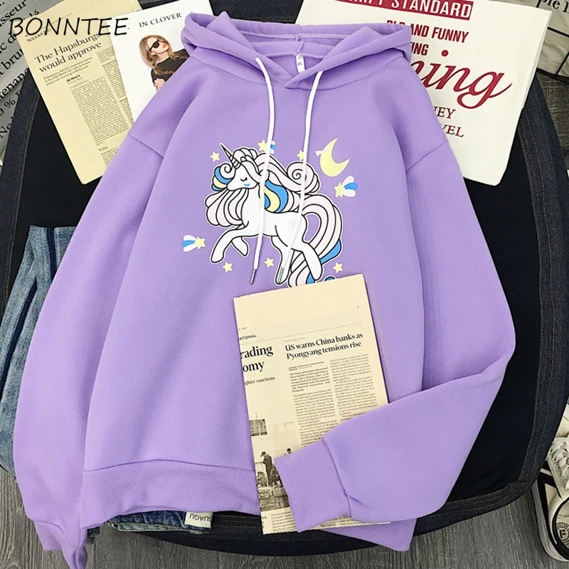 

Girls Leisure Letter Printed Long Sleeve Hooded Women Pullover Soft Cotton Korean Style Ladies Sweatshirts kawaii woman clothes