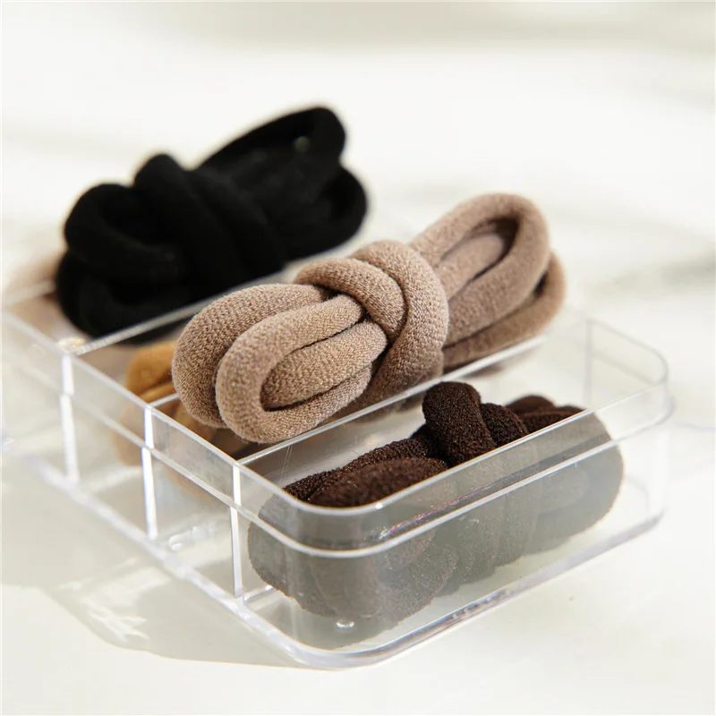 

Fashion 24pcs/lot Children Headwear Candy Colored Elastic Ponytail Holders Accessories For Girls Kids Rubber Bands Tie Gum