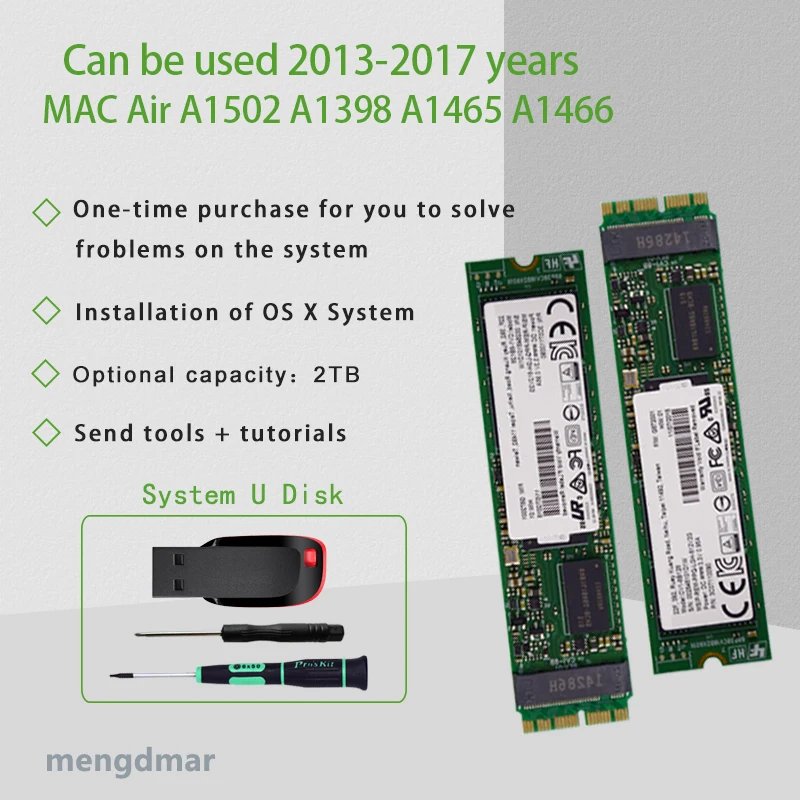 Новая одежда для маленькой девочки 2, ТБ SSD для Macbook Air 2013 A1465 A1466 imac Macbook PRO 2013 A1425 A1502 A1398mini твердотельный диск