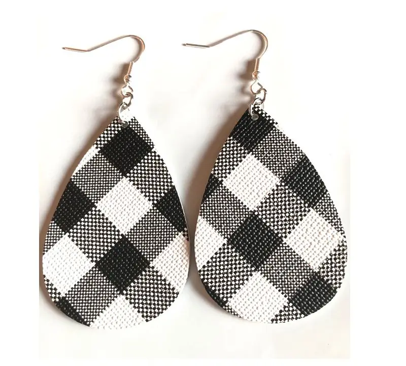 2019 женские Модные Бейсбол Искусственная кожа серьги Для женщин для спорта