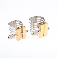 alto tenor saxophone metal ligature mouthpiece ligature clip fastener for plasticebonite mouthpieces saxophone accs