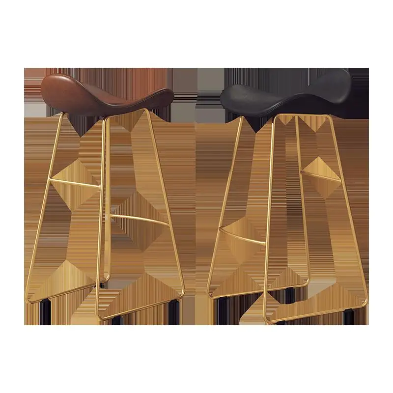 Современный барный стул в скандинавском стиле простой высокий для отдыха