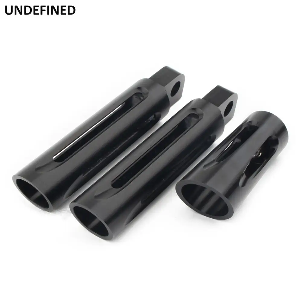 Черные опорные подножки для мотоцикла Shollow ног Harley Dyna Fat Bob Softail Touring Custom|Подставки