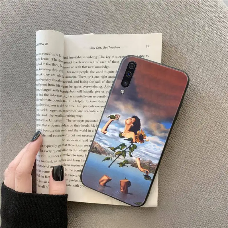 

Salvador Dali Art retro painting Phone Case For Samsung galaxy S 9 10 20 A 10 21 30 31 40 50 51 71 s note 20 j 4 2018 plus