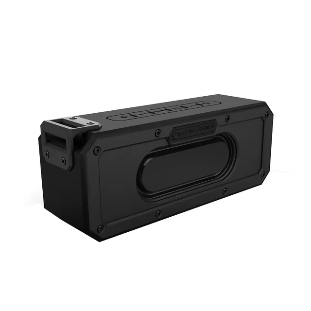Black Bluetooth динамик Bluetooth 5,0 портативный динамик IPX7 водонепроницаемый 40 Вт динамик s 15H время воспроизведения с голосовым ассистентом - Цвет: Black