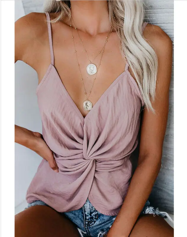 Женский шифоновый топ без рукавов с цветочной вышивкой | Женская одежда