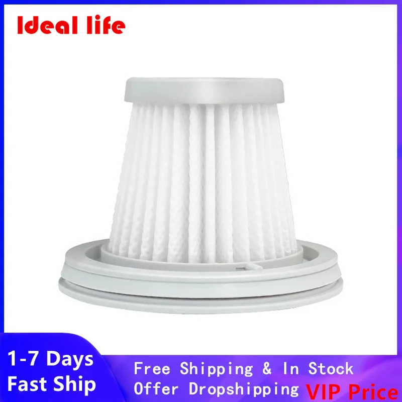 

2* Filters Washable Filter For XIAOMI MIJIA Handy Vacuum Cleaner Home Car Mini Wireless Household Sweeper Cleaning Tool Replace